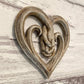 Great Gift: Express your love and surprise your partner with wood interconnected hearts. perfect gift for men and women or brides and grooms. Suitable for different events and occasions-engagement, wedding, anniversary, silver wedding anniversary, etc.