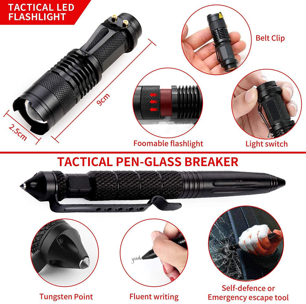 This is the perfect pack of survival supplies as it is easy to carry, has nearly anything you might need for an emergency and is light and efficient to carry.