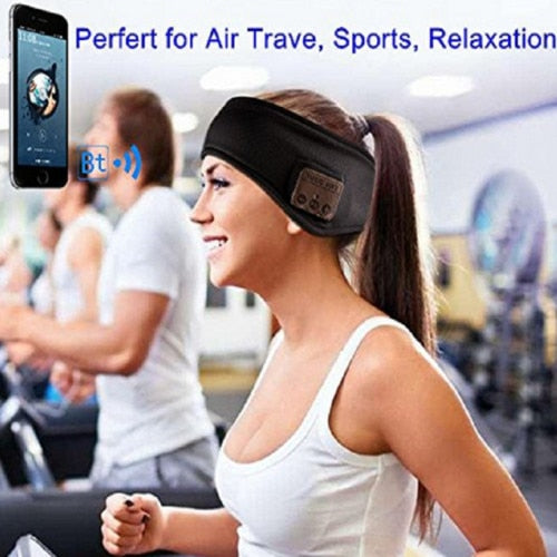 This Wireless Bluetooth Headphones Headband is perfect for outdoor activities, to help you sleep at night, when jogging, working out, yoga or any time you might need a musical pick-me-up or to listen to a book or podcast. 