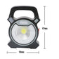 This 30W LED USB Rechargeable Portable Spotlight is the necessary work light in your toolbox. You can call it a work light, but it is not just a work light. It can help you in your dark place to do your task. You can use it camping, car repair, travel, home use, power outages and emergency situations.