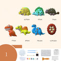 These do it yourself plaster pieces are cute and fun to create and then paint and use in your home. All the pieces, parts and tools are included to have a fun family night creating cute creatures or animals and then putting your unique designs and style on with paint. What a fun project and helps kids with ability training. 