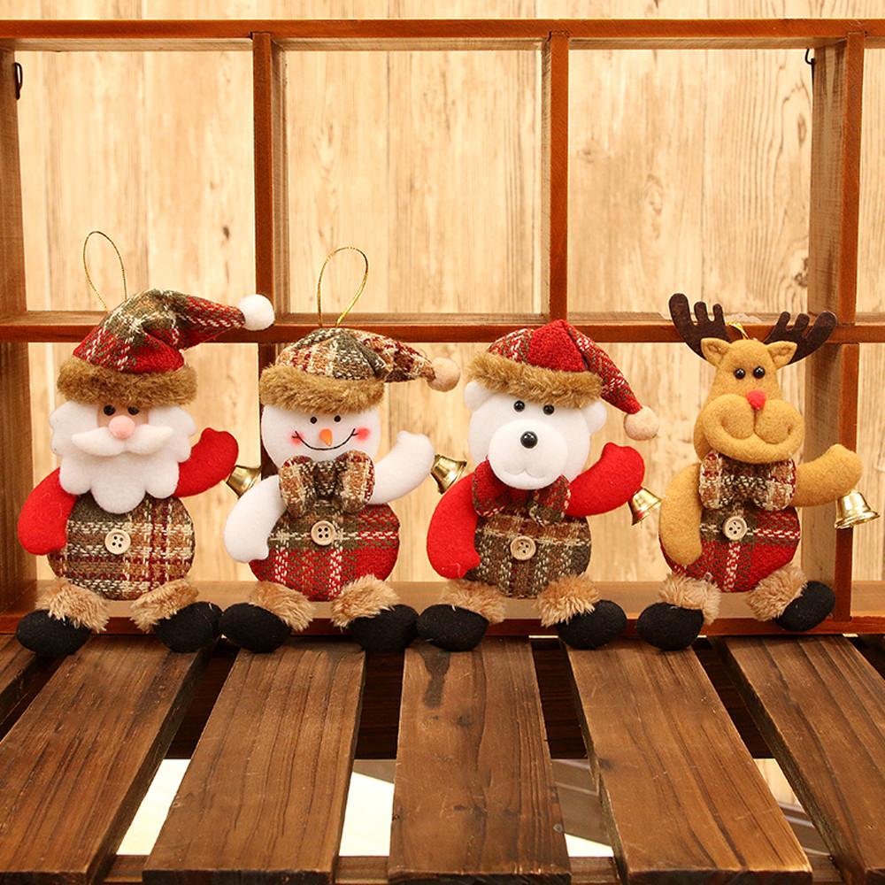 These adorable cloth Christmas dolls are a delightful ornament. They make great gifts for friends and family or lovely Christmas ornaments or party decorations. The Christmas dolls are small enough to hang on your Christmas tree, on doors and windows, they are practical and good looking. 