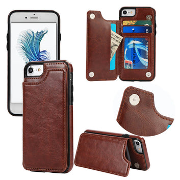 Multiple colors available for This iPhone Custom Phone Case and Wallet made of PU Leather to last and look good for a long time.