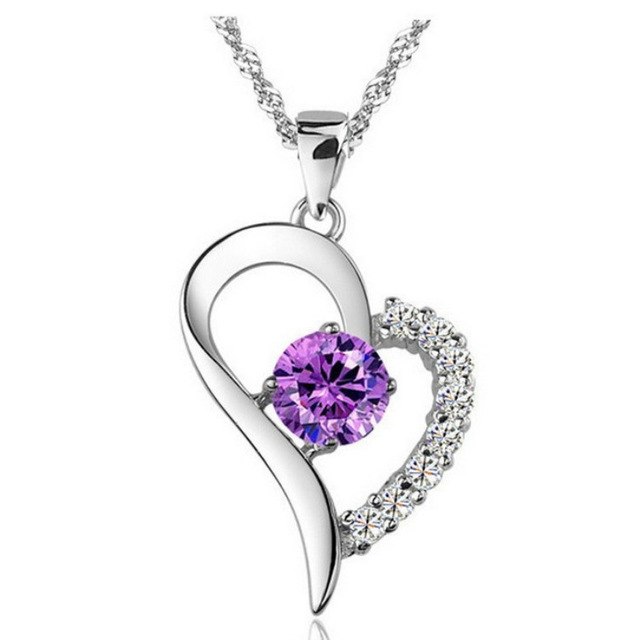Looking for a romantic gift to please your loved one? These Romantic Love Rose Zircon Necklaces are perfect for any reason or any season. With so many styles to choose from you're sure to find the perfect heart necklace for your loves unique style. 
