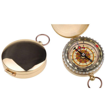 A nice portable designed golden compass, convenient to carry with High sensitivity and stability, a beautiful fit for those rugged areas and glows in the dark