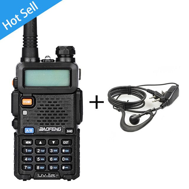 This professional UV5R CB Radio Transceiver Walkie Talkie is perfect for your emergency supplies, to take with you on hunting trips or long camping or hiking trips with your friends or family.  Stay safe, be prepared for any emergency situation.  Communication is key to survive when disaster strikes.