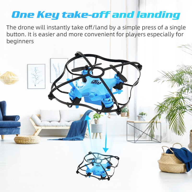 Remote Control Car Mode: Glide effortlessly across multiple surfaces including carpet, concrete, asphalt, packed earth and more. Hovercraft Mode: Turn on this mode when it is in shallow water with no waves. Drone Mode: Make any indoor space your playground. Flying is easy - even for beginners. Safe Angle mode provides self-leveling and limited pitch and bank angles to keep the craft stable and level when you let off the sticks.