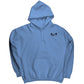 This comfy sweater is quality on a budget 9 ounce 50/50 cotton fleece material Air jet yarn for a soft, pill resistant finish Spandex in arm seams, waistband and collar
