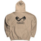 This comfy sweater is quality on a budget 9 ounce 50/50 cotton fleece material Air jet yarn for a soft, pill resistant finish Spandex in arm seams, waistband and collar
