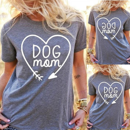 Put your pup pride on display with this Dog Mom Short Sleeve T-Shirt! It's perfect for doting doggie dads who want to show off their pup-ular style - and maybe even pick up some extra belly rubs! Wear with pride, and maybe an extra matching bandana too!