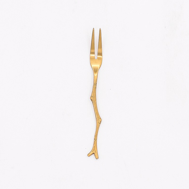 These handsome stainless steel branch style cutlery pieces make a most excellent addition to a special dinner or fun outdoor picnic. With several colors to choose from you can mix and match or purchase the same style in the amount that fits your special occasion. The stick design is fun and quirky.  Enjoy the entertainment factor at parties, let others be jealous. 