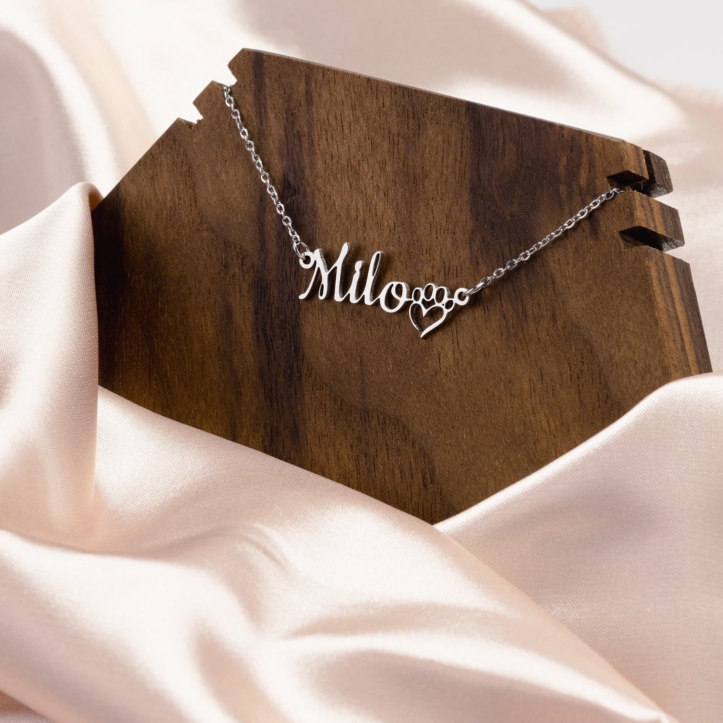 The perfect personalized gift for the favorite dog mom in your life. Proudly made in the USA using American Steel.