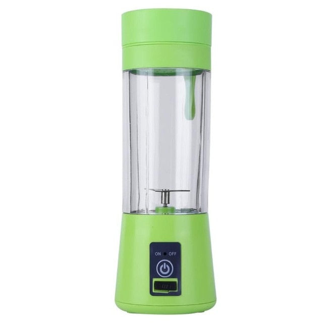This mini portable USB Electric 380ML handheld juicer is perfect for the person on the move. A must for the healthy traveler, for your office or dorm room and makes a fun healthy drink on the road, at school or at work.  Made with high quality materials and is powerful. 