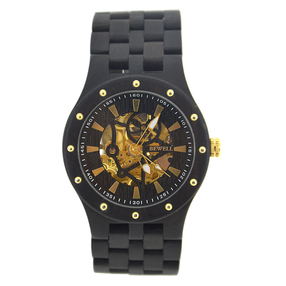 Bewell clearance wood watch