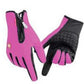 These waterproof warm winter gloves are perfect for snow sports, skiing, snow boarding or any outdoor activity in cold weather.  Soft interior, not bulky, but thin and comfortable with touch screen fingertips. These gloves are easy to wear and easy to use in a multitude of situations. 