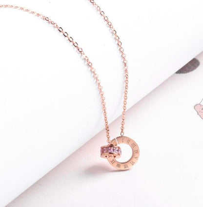 This Luxury Austrian Crystal Love Necklace is crafted from hand-selected Austrian crystals, giving it a brilliant sparkle. The roman numerals add a classic touch, ensuring it will never go out of style. Represent your love with this timeless piece, perfect for any occasion.