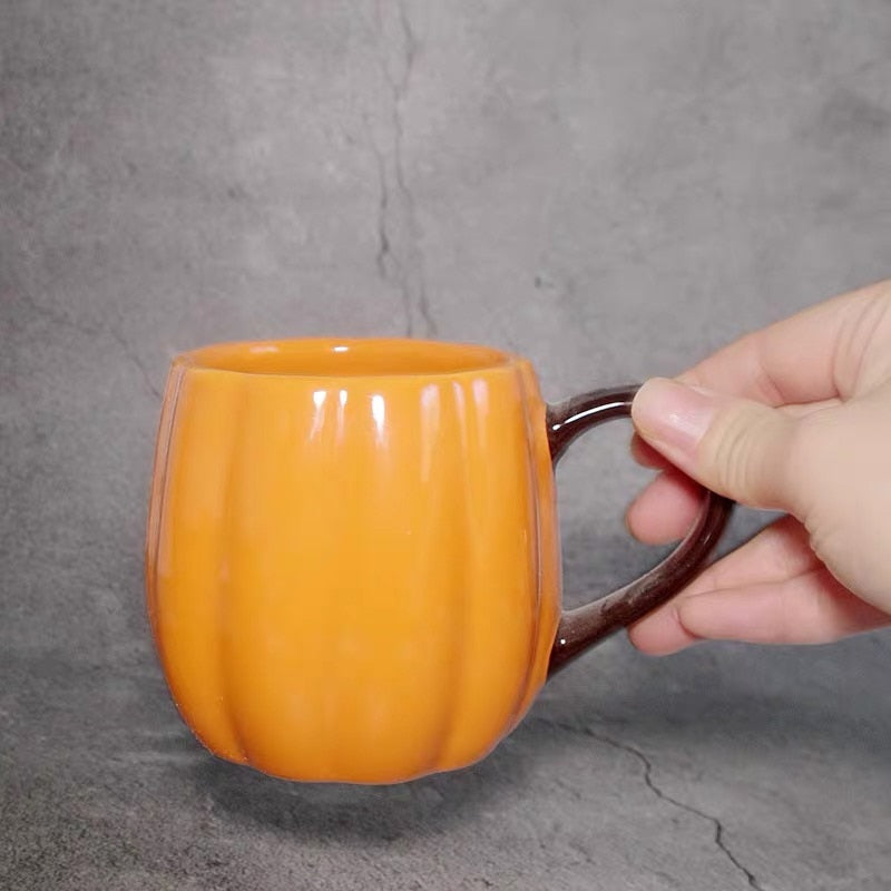 Add festive cheer to your Halloween festivities with these beautiful and unique Halloween Pumpkin Porcelain Mugs! Perfect for serving up your favorite hot tea or warm cider, these ceramic mugs come in a festive orange and white design and are sure to make a statement as you celebrate. 