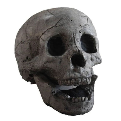 This Simulation Realistic Skull Sculpture is a great Halloween decoration and since it is fireproof, we love putting ours in the firepit! Makes for a creepy bonfire that everyone loves