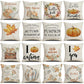 These Thanksgiving Decorative Cushion Covers are perfect for your fall decorations, to spice up the look of your party and to enjoy during Thanksgiving family dinner. They are 18x18 Inches and can be used for artistic gifts for friends and family. 