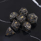 This is the new style Hollow fine copper dice. These dice are eye catching and can get lots of compliments at the table  GREAT IN HAND--There are bigger but lighter than normal metal dice .The weight of the hollow set is only 61g, the traditional metal dice about 123g.