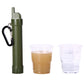 Survival Water Filtration Straw Water For Emergency, Hiking, Camping