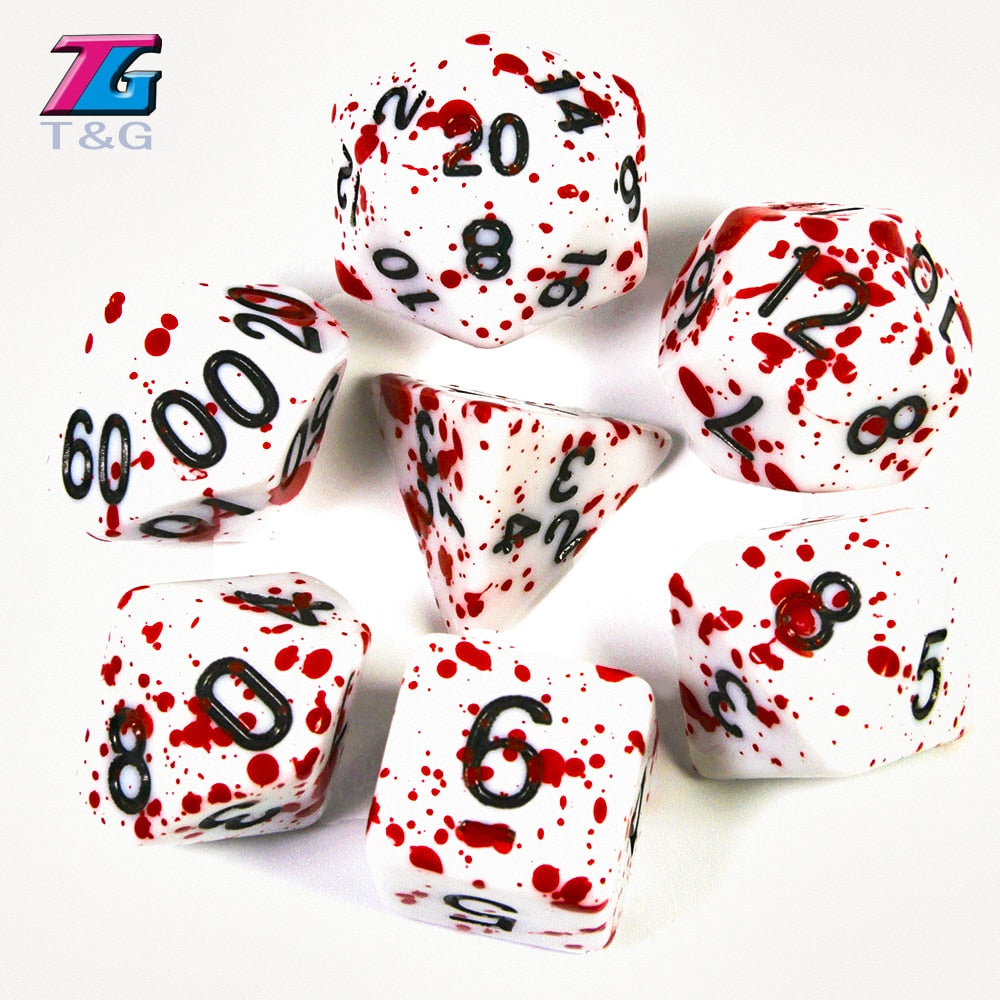 100% brand new and high quality gaming dice for collecting or playing your favorite dice games.  Great for a gift the Dungeons and Dragons lovers. 