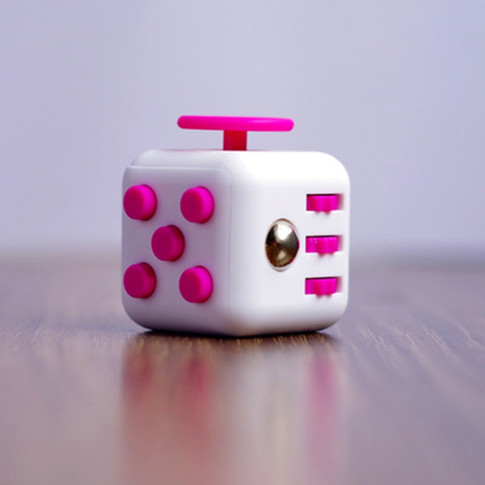Are you feeling "fidged-out"? Our 6 Sided Fidget Decompression Cube is just the stress buster you need. With 6 sides of twisty, turny fun, you'll be instantly entertained and decompressed! (No batteries required!)