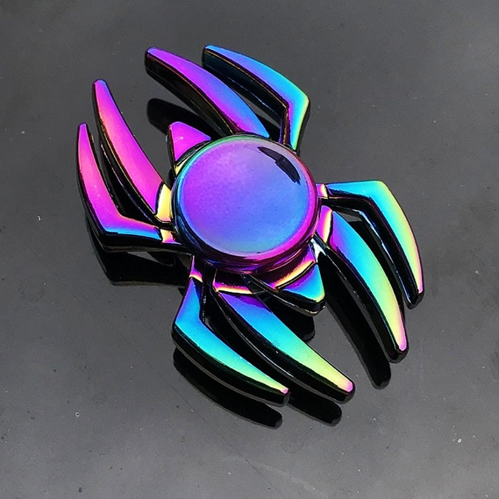 Rainbow Stress Reducing Metal Fidget Spinner