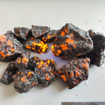 Natural American Yooperlites Flame Stone