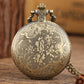 This unique bronze Chinese Zodiac Quartz Pocket Watch makes a fantastic gift for your father, brother, son for Christmas, birthday, anniversary, special occasion. This high quality pocket watch has a nice chain to keep it safe and has a fun steampunk style. 