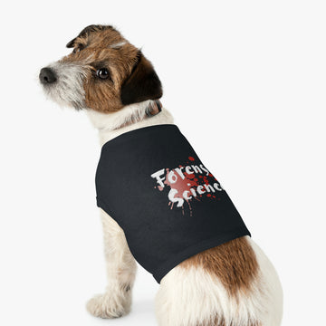 Custom pet clothes are more than just good fashion, they’re also perfect for keeping your tiny (or not so tiny) friend warm. This pet tank is 100% cotton for base colors but includes polyester in heather variations. It is safe to machine wash and comes in multiple sizes