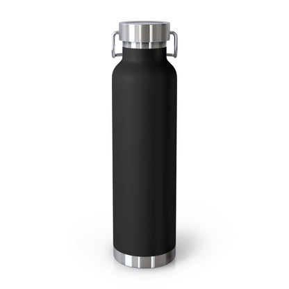 This Original Forensic Science design copper vacuum insulated bottle has Double-wall construction means that hot liquids can remain hot up to 12 hours while colder choices can last a full 48 hours; that’s two whole days.