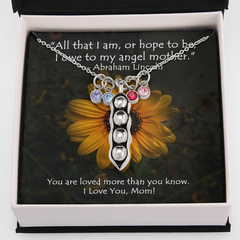 Peas In A Pod Mother's Day Necklace