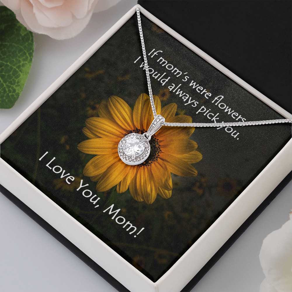 Surprise your loved one with a timeless and elegant gift, our dazzling Eternal Hope Necklace. Sparkling like a star in the sky, the pendant features a cushion cut center cubic zirconia, adorned with smaller, yet equally eye catching cubic zirconias, suspended along an adjustable box chain. Don't wait, get yours today! 