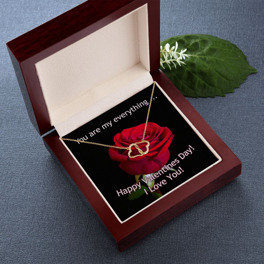 A stunning, infinitely connected pair of 10K solid yellow gold hearts that perfectly symbolizes your Everlasting Love. Each heart is intricately accented with 18 pave set diamonds with a 0.07-carat weight which adds magnificent sparkle.