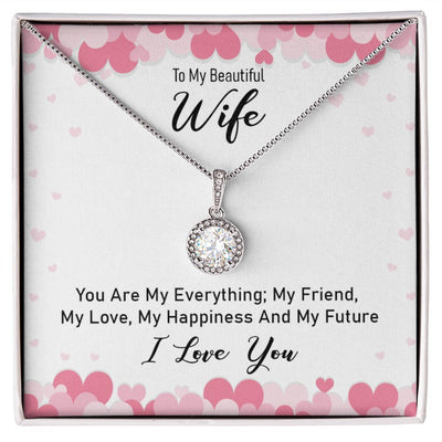 Surprise your loved one with a timeless and elegant gift. Our dazzling Eternal Hope Necklace features a cushion cut center cubic zirconia that will sparkle with every step. The center crystal is adorned with equally brilliant CZ crystals, ensuring a stunning look every wear. Wow her by gifting her an accessory that will pair with everything in her wardrobe!