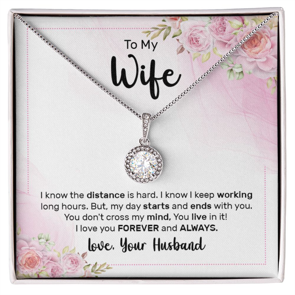 Surprise your loved one with a timeless and elegant gift. Our dazzling Eternal Hope Necklace features a cushion cut center cubic zirconia that will sparkle with every step. The center crystal is adorned with equally brilliant CZ crystals, ensuring a stunning look every wear. Wow her by gifting her an accessory that will pair with everything in her wardrobe!