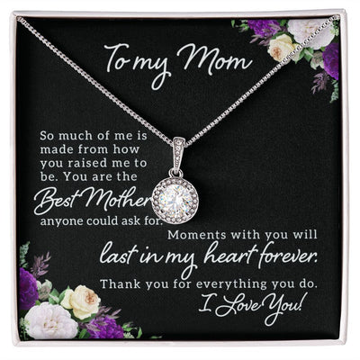 Surprise your loved one with a timeless and elegant gift. Our dazzling Eternal Hope Necklace features a cushion cut center cubic zirconia that will sparkle with every step. The center crystal is adorned with equally brilliant CZ crystals, ensuring a stunning look every wear. Wow her by gifting her an accessory that will pair with everything in her wardrobe!