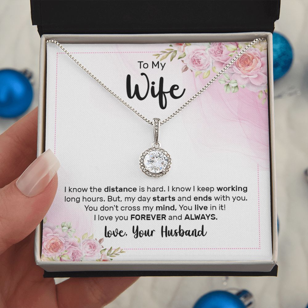 Surprise your loved one with a timeless and elegant gift. Our dazzling Eternal Hope Necklace features a cushion cut center cubic zirconia that will sparkle with every step. The center crystal is adorned with equally brilliant CZ crystals, ensuring a stunning look every wear. Wow her by gifting her an accessory that will pair with everything in her wardrobe!