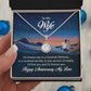 Surprise your loved one with a timeless and elegant gift. Our dazzling Eternal Hope Necklace features a cushion cut center cubic zirconia that will sparkle with every step. The center crystal is adorned with equally brilliant CZ crystals, ensuring a stunning look every wear. Wow her by gifting her an accessory that will pair with everything in her wardrobe!
