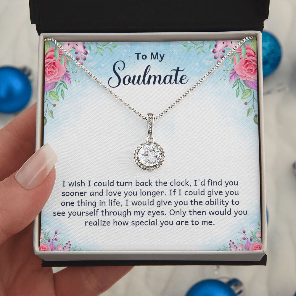 Surprise your loved one with a timeless and elegant gift. Our dazzling Eternal Hope Necklace features a cushion cut center cubic zirconia that will sparkle with every step. The center crystal is adorned with equally brilliant CZ crystals, ensuring a stunning look every wear. Wow her by gifting her an accessory that will pair with everything in her wardrobe!