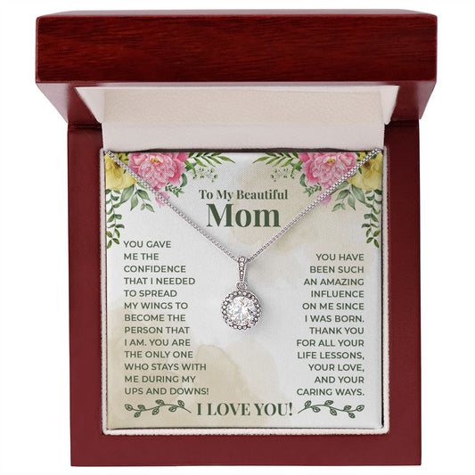 Surprise your loved one with a timeless and elegant gift. Our dazzling Eternal Hope Necklace features a cushion cut center cubic zirconia that will sparkle with every step. The center crystal is adorned with equally brilliant CZ crystals, ensuring a stunning look every wear. Wow her by gifting her an accessory that will pair with everything in her wardrobe!