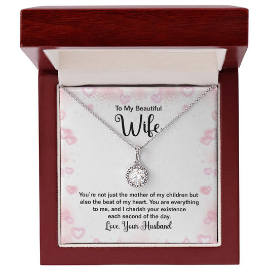 Surprise your loved one with a timeless and elegant gift. Our dazzling Eternal Hope Necklace features a cushion cut center cubic zirconia that will sparkle with every step. The center crystal is adorned with equally brilliant CZ crystals, ensuring a stunning look every wear. Wow her by gifting her an accessory that will pair with everything in her wardrobe!