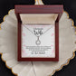 Surprise your loved one with a timeless and elegant gift. Our dazzling Eternal Hope Necklace features a cushion cut center cubic zirconia that will sparkle with every step. The center crystal is adorned with equally brilliant CZ crystals, ensuring a stunning look every wear. Wow her by gifting her an accessory that will pair with everything in her wardrobe!