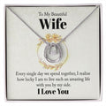 Some call it ‘fate’... some call it ‘destiny’...others ‘pure luck.’ This pendant necklace signifies how lucky you are to have that someone special in your life. Whether you want to show your appreciation for life’s everyday journey or a special occasion, such as Valentine's Day - this necklace is sure to make her feel recognized!
