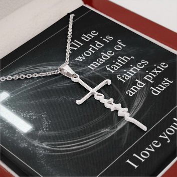 This dazzling piece is white gold dipped and features a perfectly sized pendant, which makes sharing your beliefs undoubtedly easy. So whether it's a life-changing baptism, a worthwhile birthday, or any other monumental celebration, make sure to give a gift that will stay meaningful for years to come. 