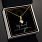 Imagine her reaction when she opens this stunning gift! The Alluring Beauty necklace features a petite ribbon shaped pendant that is sure to dazzle your special someone. Whether it's a birthday or anniversary, make sure to get her a gift she will love for years to come. 