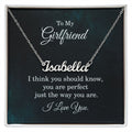 This stylish necklace features a cursive name design suspended on an 16”-18” adjustable cable chain, making it both personal and beautiful! Your necklace will be custom made upon ordering in the name or word of your choice, with up to 10 characters. It's a gift that they will surely want to keep close to their heart forever!