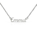 This custom name carved necklace is made with high quality materials and would make a great Valentine's Day gift, Birthday Gift, Christmas Gift or gift for any special occasion.  If the Kardashian's wear them, so can you! Be part of the trending hip crowd with your own name perfectly carved on a lovely necklace. 
