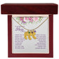 Adorn yourself with a timelessly beautiful piece of jewelry. Crafted with a subtle delicateness, the Baby Feet Necklace with Birthstone is a gorgeous combination of elegance and sentimentality. Symbolizing the unbreakable bond between mother and child, this custom necklace is crafted with personalized details and a birthstone of your choosing.